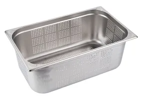 Bac APS GN 1/1 perforé 53 x 325 cm profondeur : 200 mm inox 28 litres 81910 acheter à bas prix 