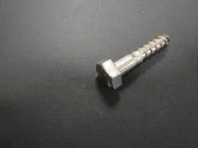 Vis bois tête héxagonale Ø6x50mm A2 (x100)